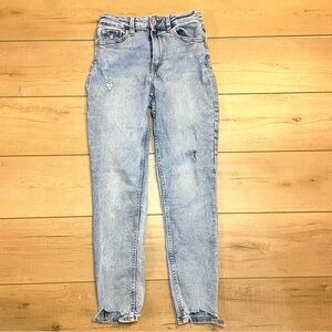 GAP Denim High Rise Universal Legging Light Blue Women's Jeans 4/27 Regular